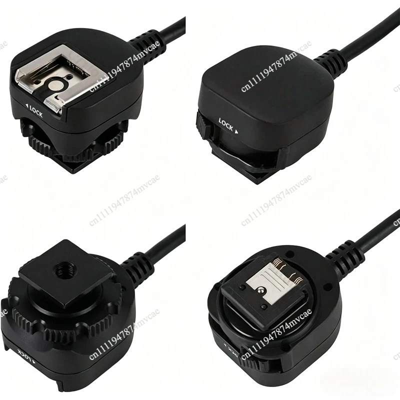 2m High-speed Synchronous MI Hot Shoe Cable, Compatible with A7 Series 1PC Line Flash TTL Off-machine Lead Flash Cable