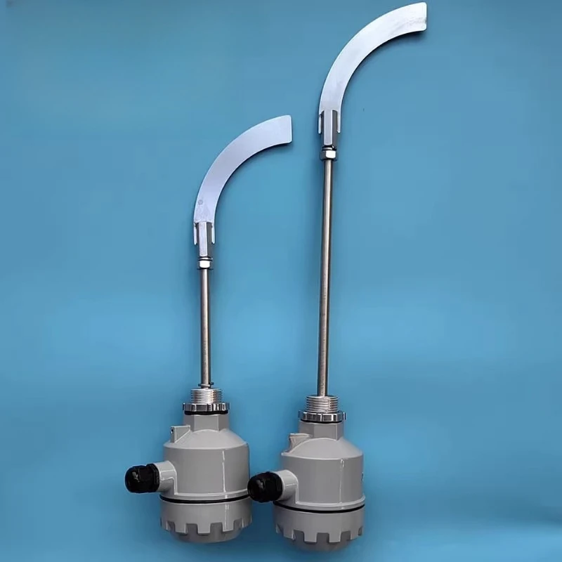 Rotary Paddle Level Switch Sickle Blade 220V 100‑2000mm Shaft High‑Temp Explosion‑proof Sensor Powder Granule Level Monitoring