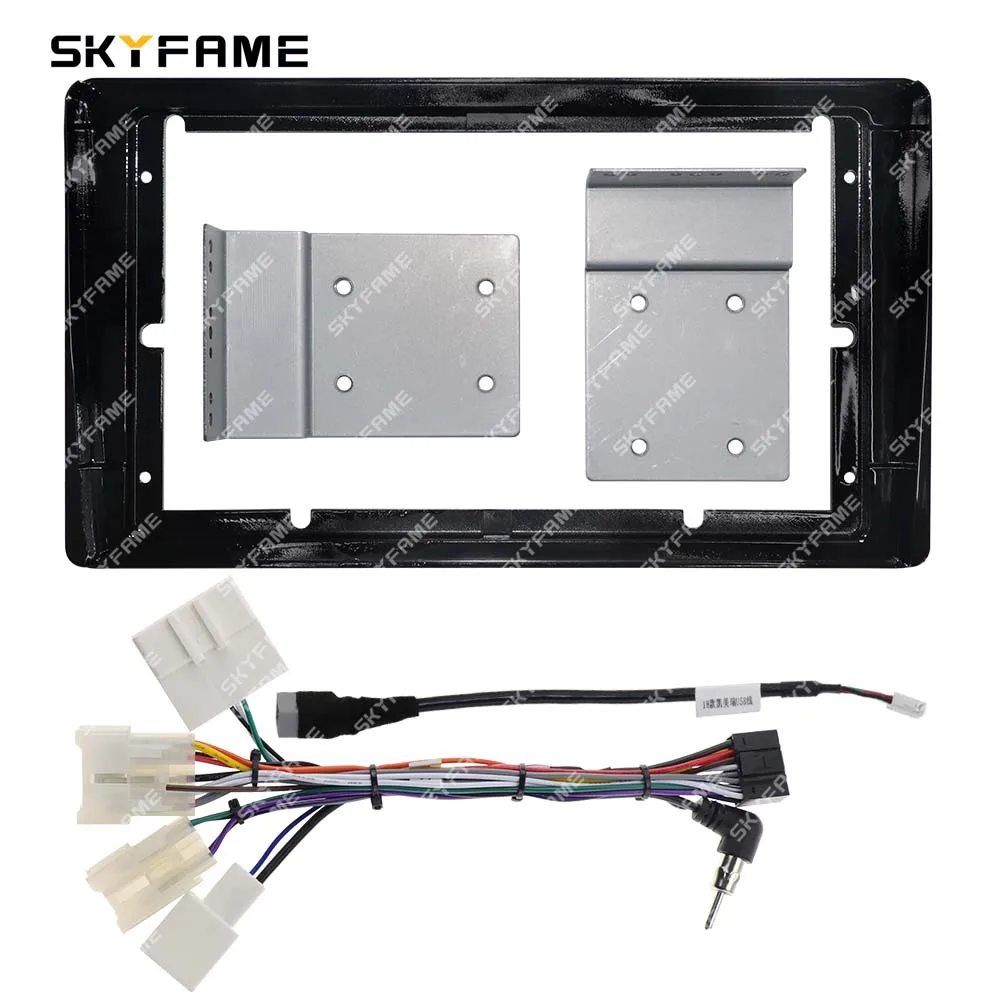 SKYFAME Car Frame Fascia Adapter Android Radio Audio Dash Fitting Panel Kit For Toyota Universal Corolla RAV4 CHR Camry Vios