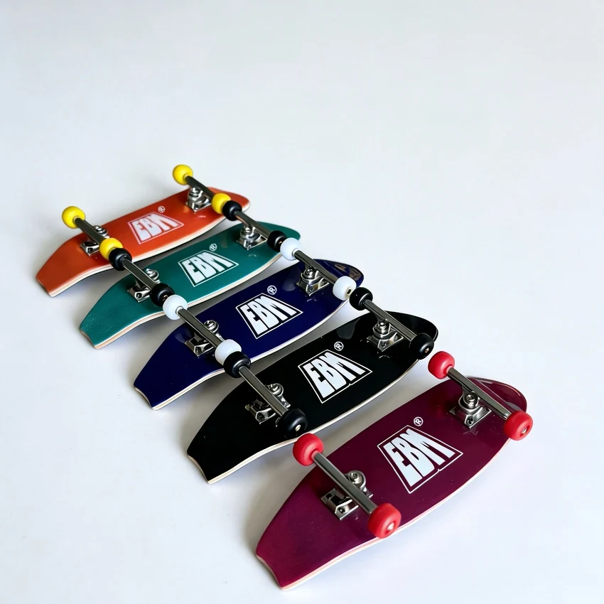 Professional Fingerboards Complete Skateboard Set 32mm Wooden Tech Deck Fingerboard Wheels Mini Cruiser for Skatepark Boys Toys