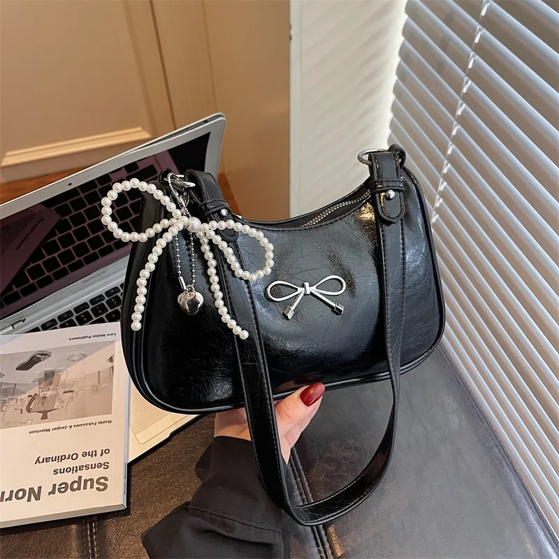 

2025 New Fashion Underarm Shoulder Bag for Women, Genuine Leather Multi-way Crossbody Purse, Vintage Chic Large Capacity Tote