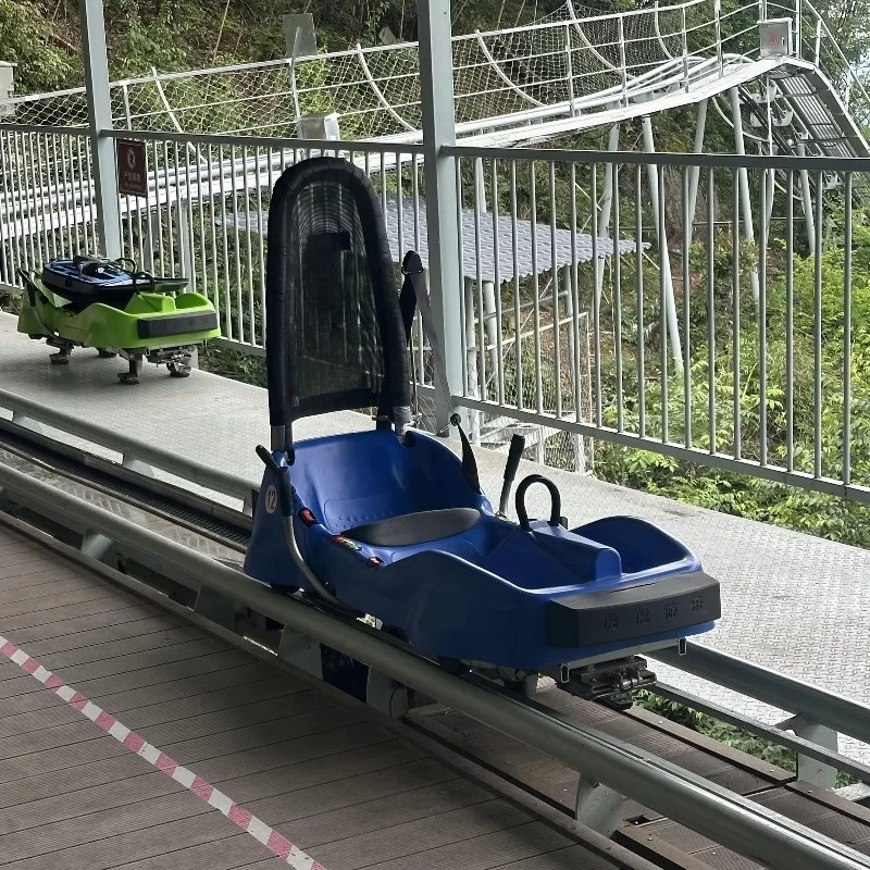 Amusement Park Ridge Runner Alpine Slide Roller Coaster Sightseeing