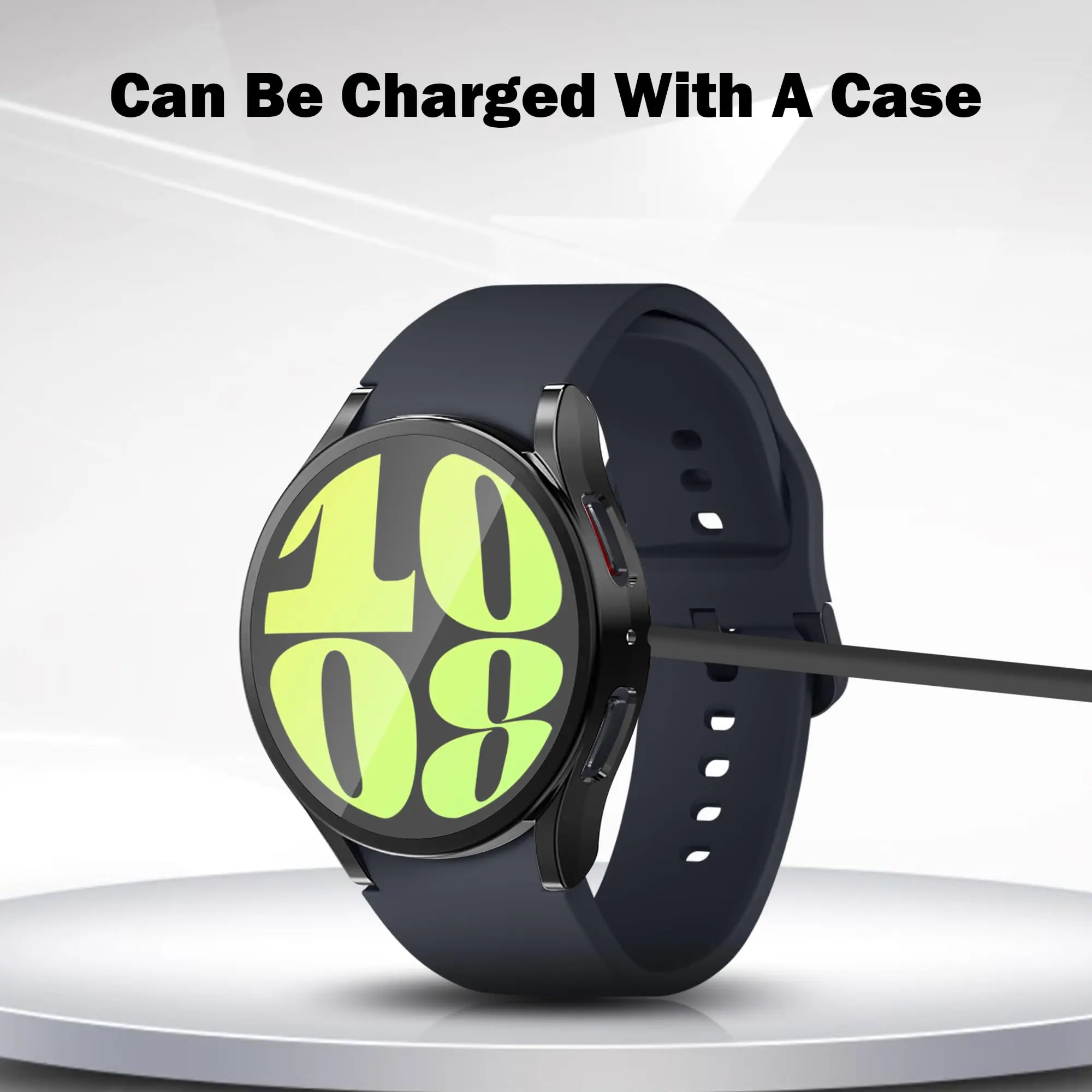 Case for Samsung Galaxy Watch 6 40mm 44mm,Screen Protector Soft TPU All-Around Protective Cover for Samsung Galaxy Watch 6 40mm