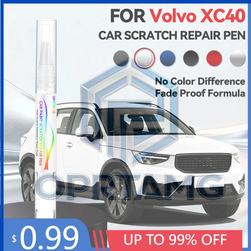 

2026 Hot Paint Repair Pen Touch Up Scratch Remover DIY Auto Accessories Black White Blue Red Grey Silver For VOLVO XC40 2017-20
