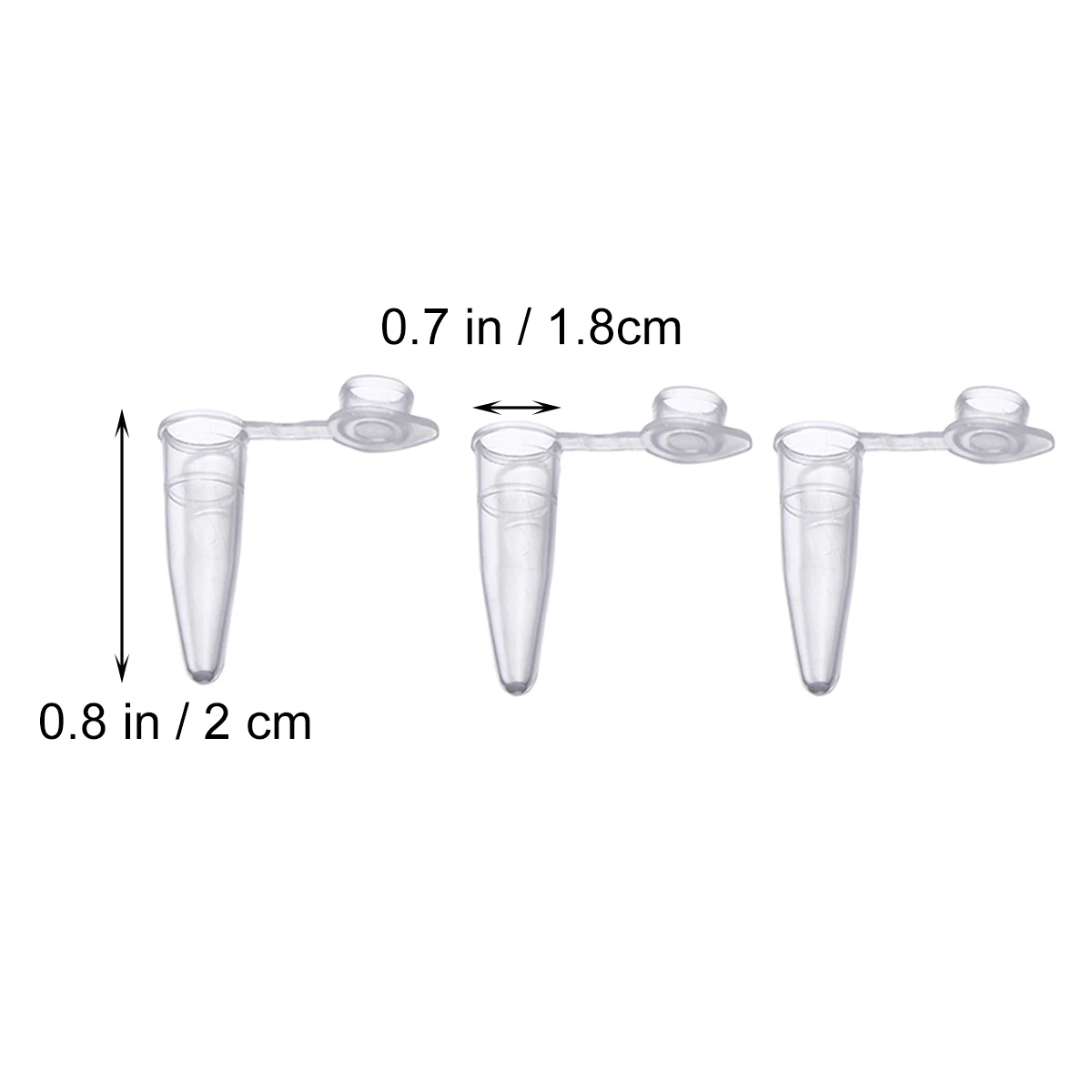 

1000 PCS Plastic Dropper Laboratory Supplies Articulated Tube Container Sentrifuge Can