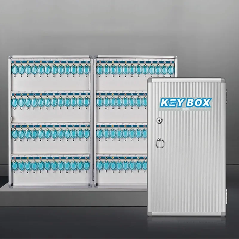 알루미늄 합금 ABS 벽 장착형 키 박스, 기숙사 렌탈 하우스 보안 보호 잠금 장치, 보관 안전 예금 관리 캐비닛