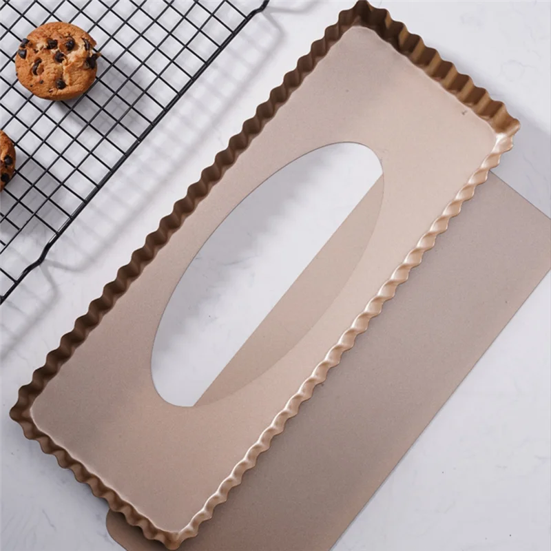 

14 Inch Cake Mold Baking Tool Toast Bread Loaf Pan With Removeable Bottom Baking Pan Household Bakeware Baking Pan-A78U