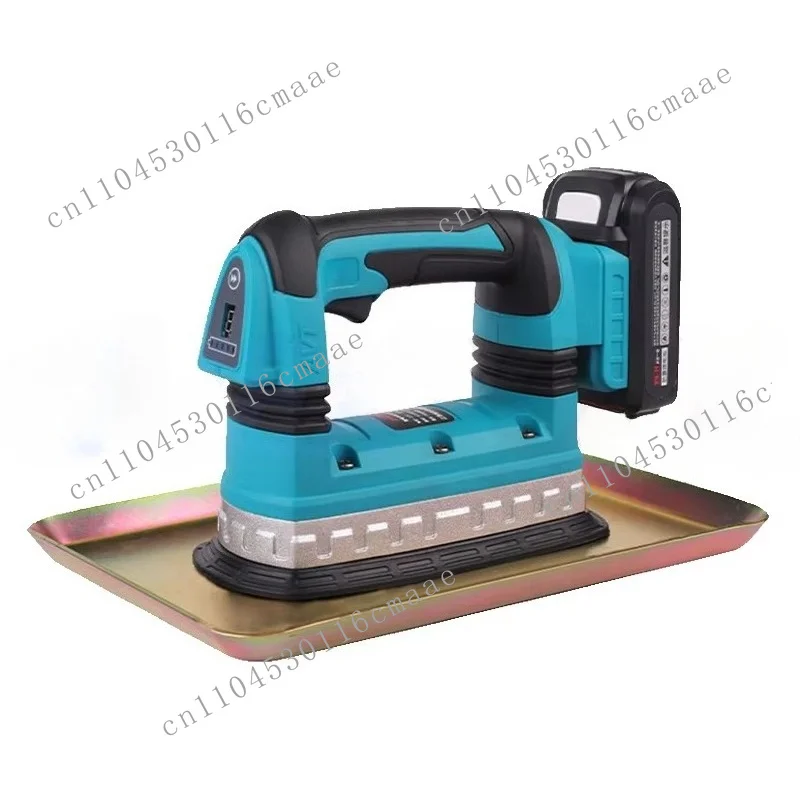 Concrete Trowel Machine Electric Handheld Vibrator Rechargeable Smoothing Machine Cement Leveling Machine 21V Electric Grinders