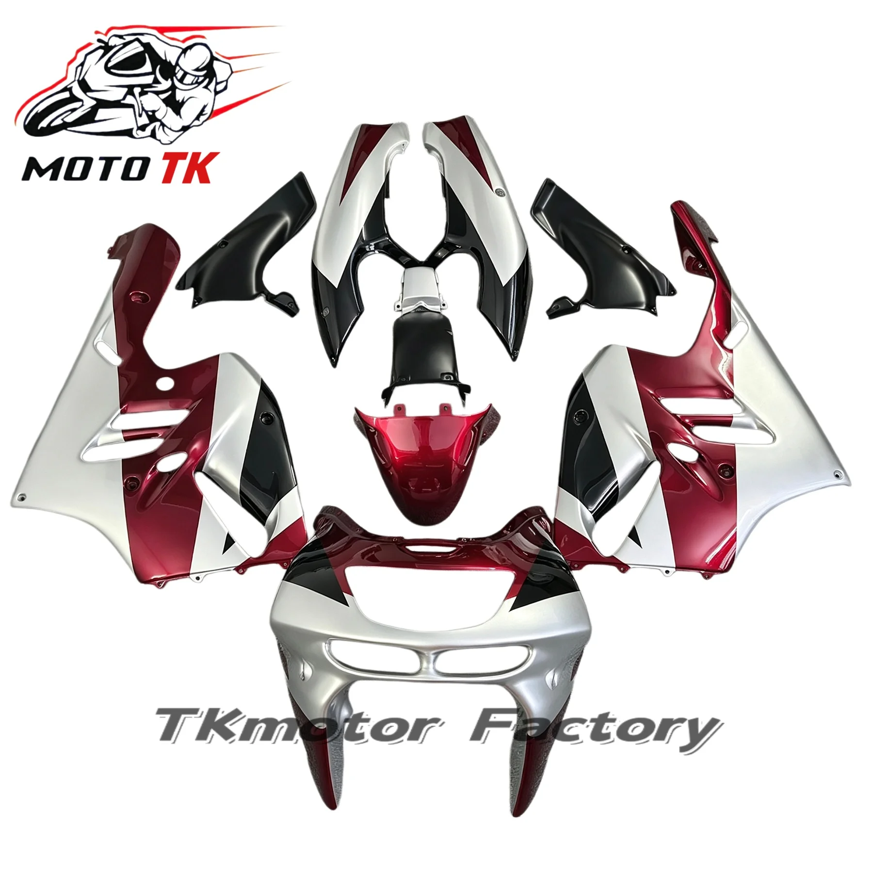 ABS Motorcycle Fairing Kit Fit For Kawasaki Zx9r 1994 - 1997 Red Frame Fairings Zx 9r 1995 Body Kits Zx-9r 1996