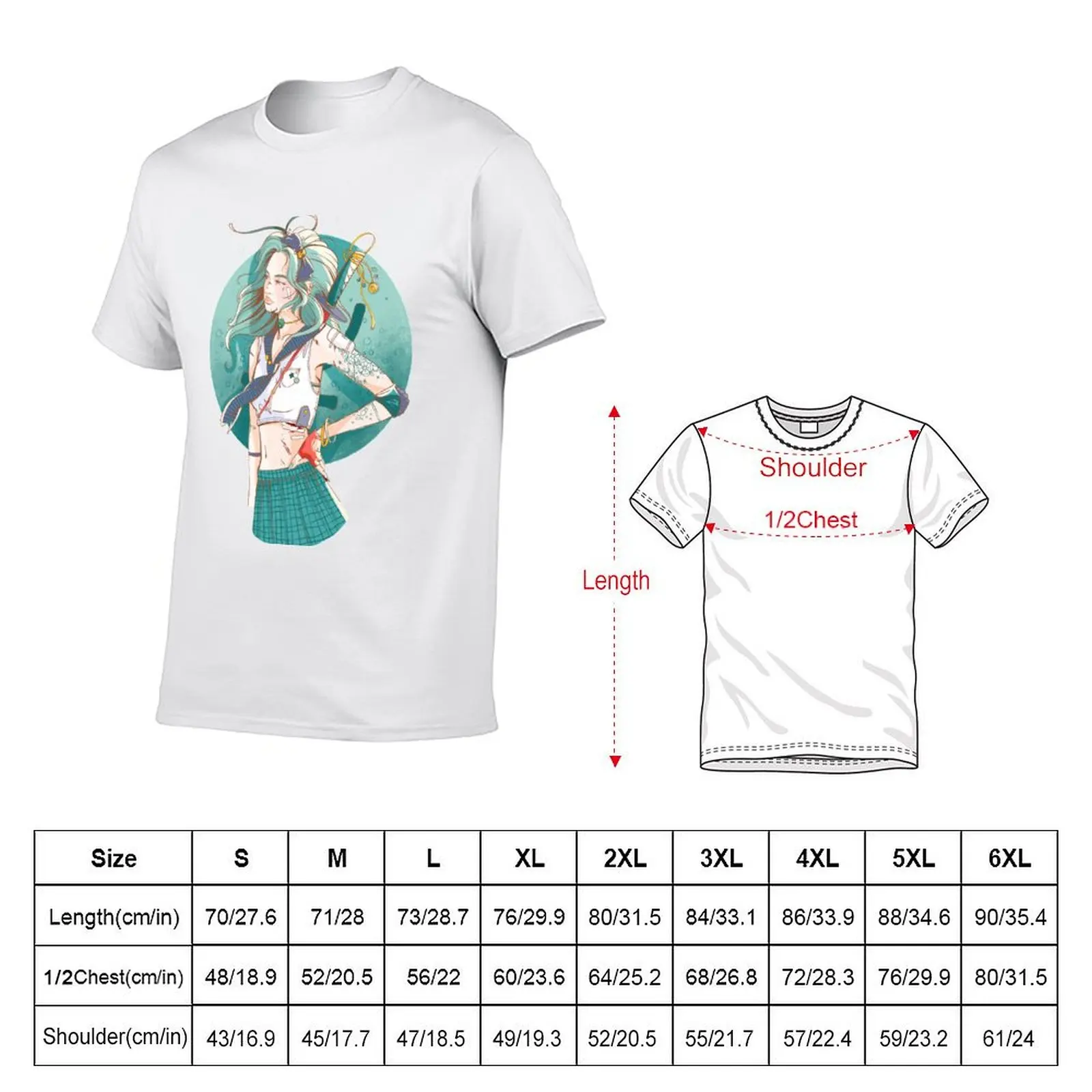 Neptune T-Shirt Sports Casual Short Sleeve Cotton Tee