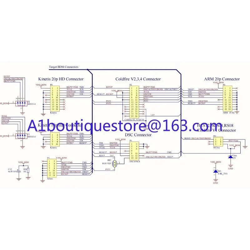 USBDM-CF (USBDM/CF/DSC/ARM) — полнофункциональная модель JM60