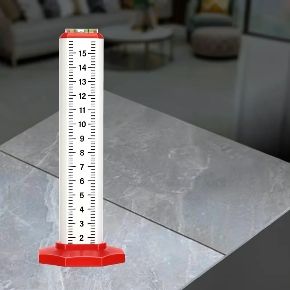 Tile Leveling System Locator Ruler Professional Ceramic Positioning Tool For Construction Flooring Precise Flatness Alignment
