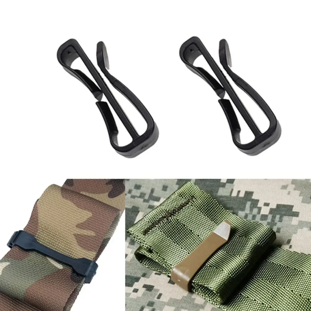 Backpack Buckle Fixer Buckle Woven Belt Buckle Keyhole Clamp Molle Buckle Mask Clip Strap Buckle Waist Belt Clip Helmet Clip