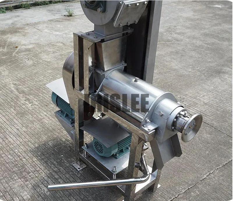 High Efficient Industrial Cold Press Fruit Juice Screw Extractor Vegetable Spiral Crushed Juicer Making Machine