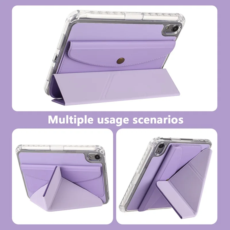 حافظة ذكية لجهاز iPad air 4 5 10th 10.9 غطاء iPad 11th 11 1 2 9.7 pro 11 12.9 13 7th 8th 9th 10.2 3 10.5 مع حامل قلم فتحة للبطاقات ملحقات اللوحي