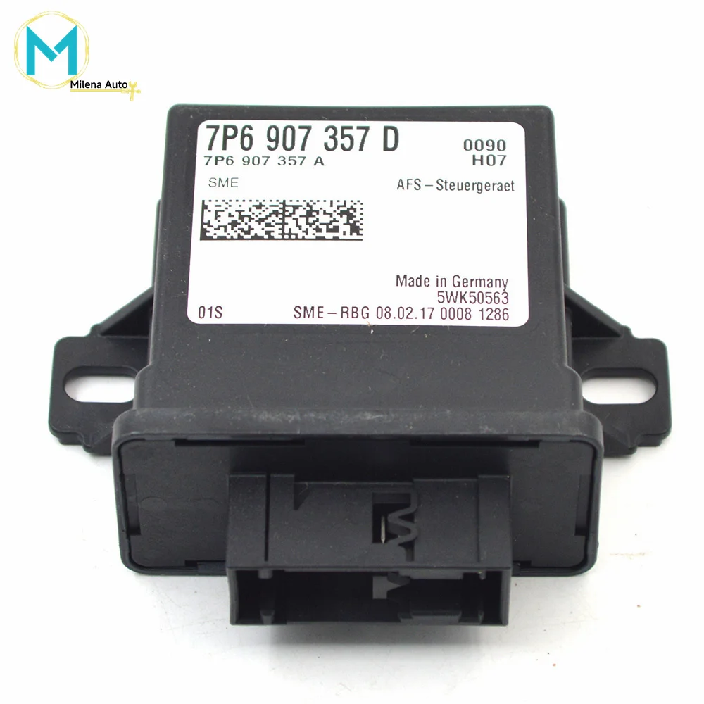 7P6 907 357 D 7P6907357D  For Audi A3 S3 For VW Golf MK7 MK7.5 Headlamp Follow Up Adjustment Module Turn Signal Follow Up Module