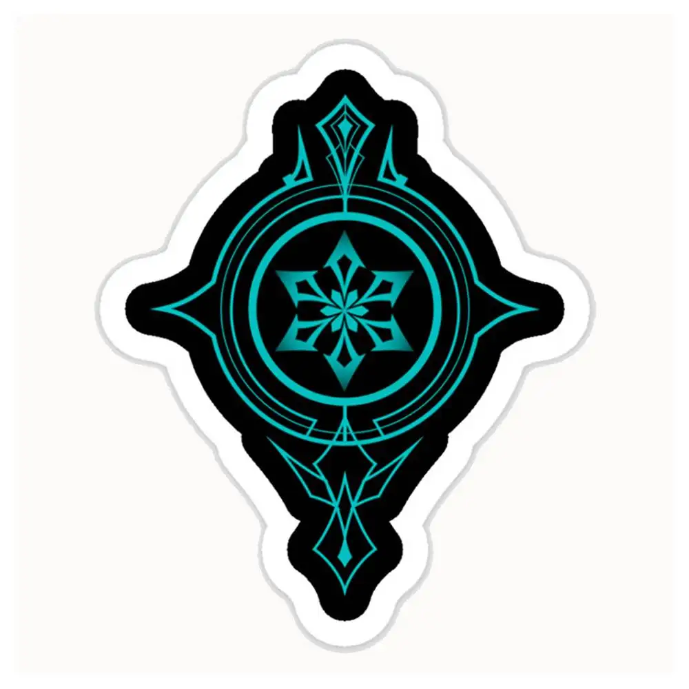 Cryo Elements Waterproof Stickers For Decorating Car Windows Motorcycles And Computers.