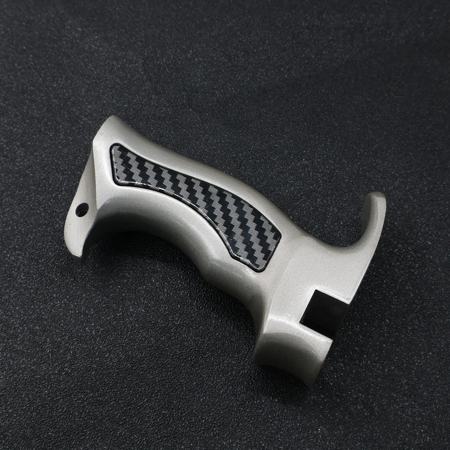 

Alloy Frosted Slingshot Solid Grip DIY Slingshot Special Handle Assembly Slingshot Accessories