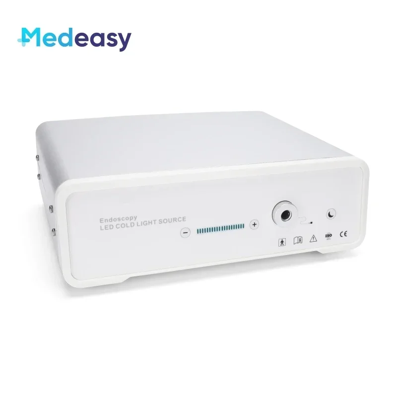 Source de lumière froide LED laparoscopique, câble de lumière de 2.5m, 60W