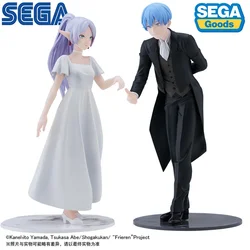 SEGA Original Luminasta Frieren:Beyond Journey's End Himmel Frieren Wedding Dress Anime Figure Toys Action Figurine Collectible