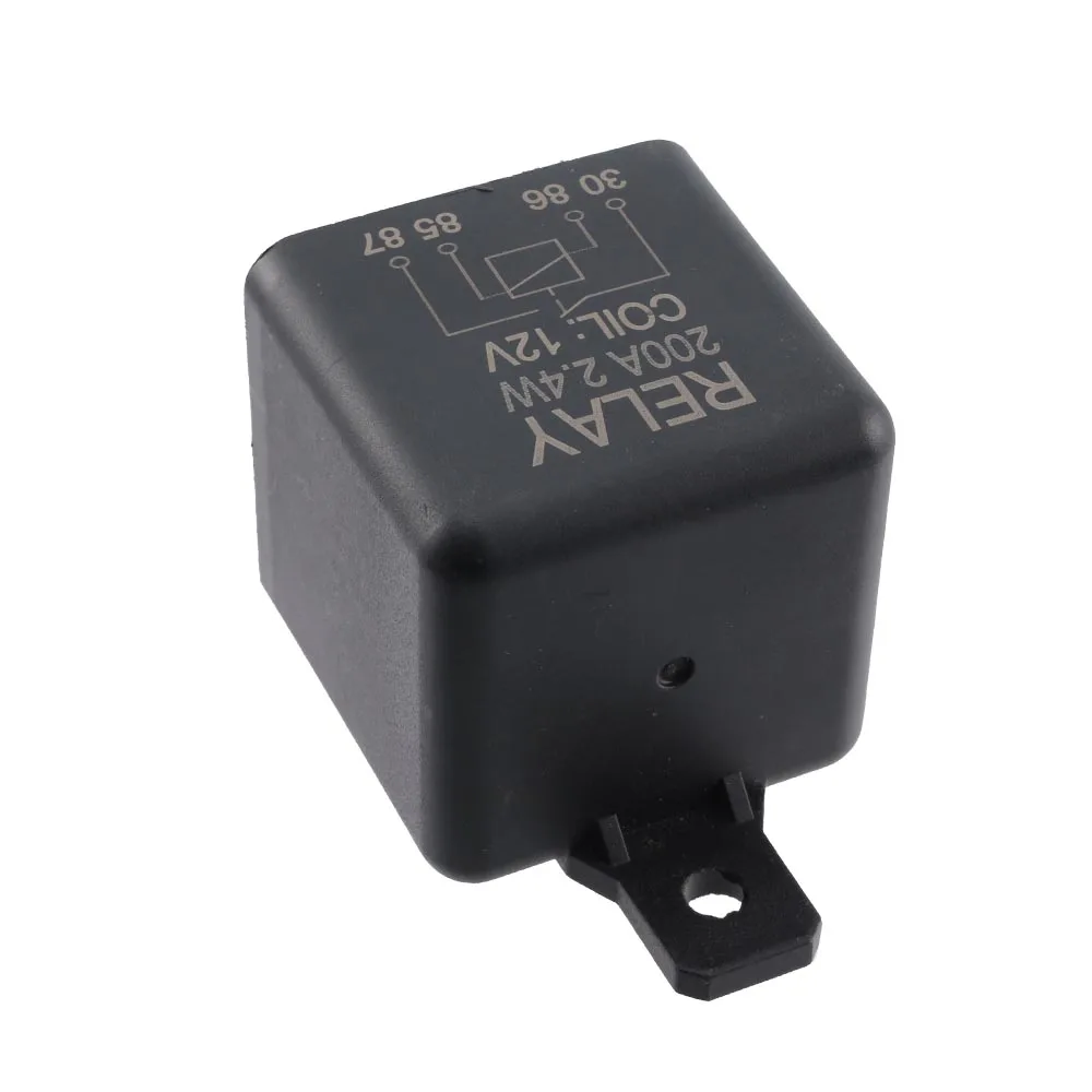 Auto Car Start Relay 12V 200A 2.4W Heavy High Current for Automobile Truck Electronic Control Device Accessory