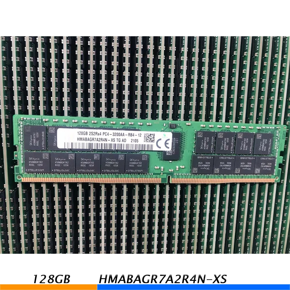 1 PCS HMABAGR7A2R4N-XS 128G 2S2RX4 3200 REG For SKhynix Server RAM