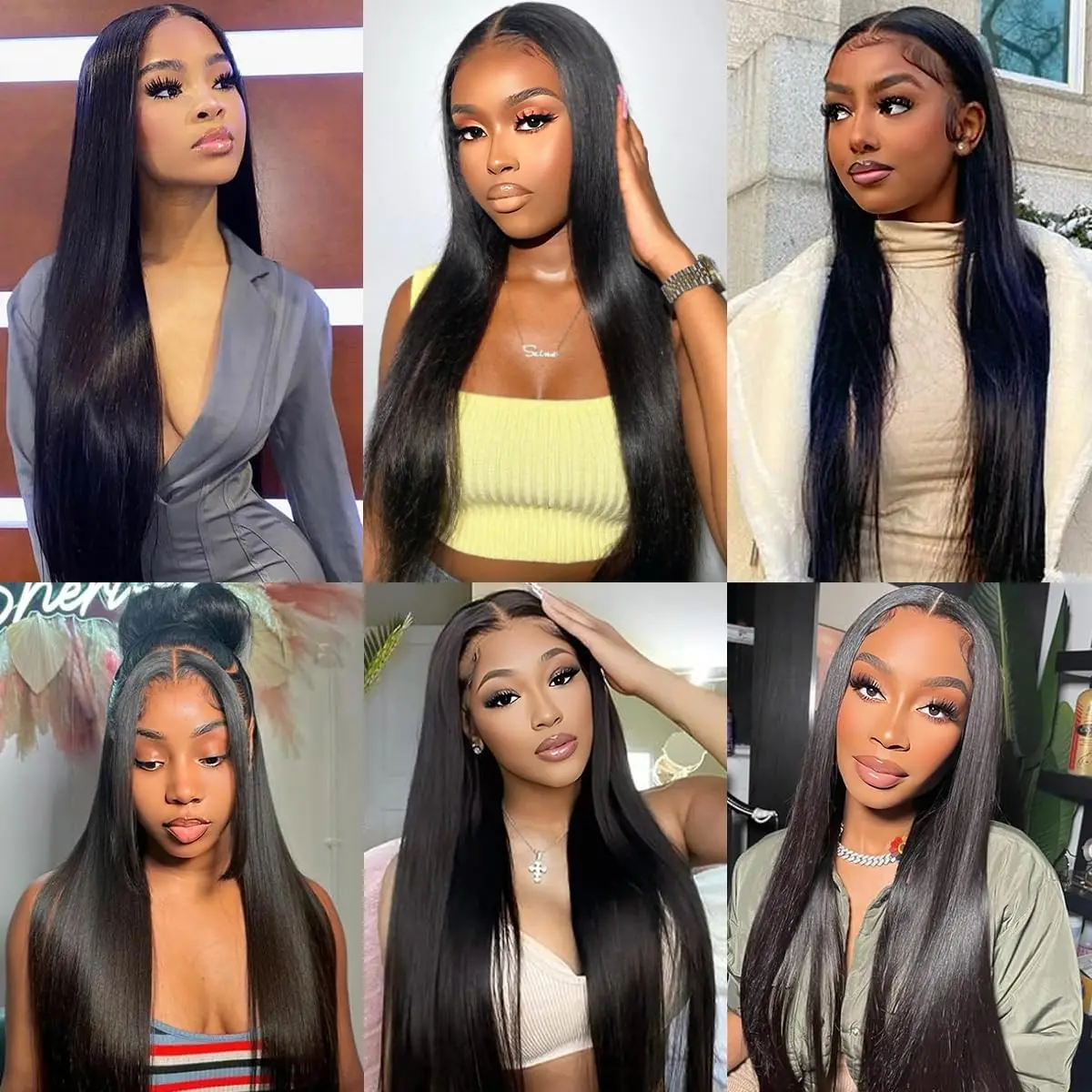 12A حزم من شعر طبيعي مفرود 100% شعر بشري 30 32 40 بوصة وصلات شعر خام أسود ريمي نسج 3 4 حزم 3-5 أيام التسليم #6