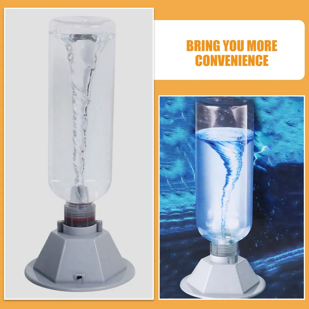 

1Set Tornado Simulator Sturdy Plastic Tornado Maker Science Educational Kit Physics Weather Experiment