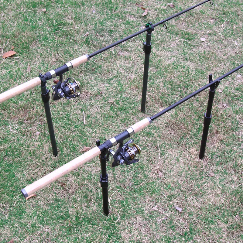 2PCS Karpfen Angeln Bank Sticks Bankstick Aluminium Rod Pod Unterstützung Angeln Zubehör – Detail 6