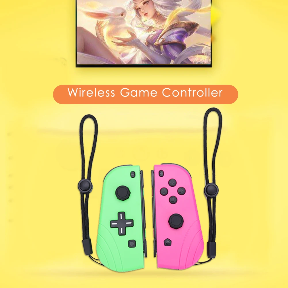 For Game Switch Wireless Controller Left Right  Gamepad Vibration Sensor Handle Grip For Nintend Switch NS Joy Game Con