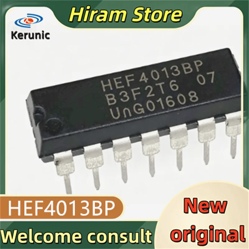 10PCS HEF4013BP New and original HEF4013B HEF4013 4013