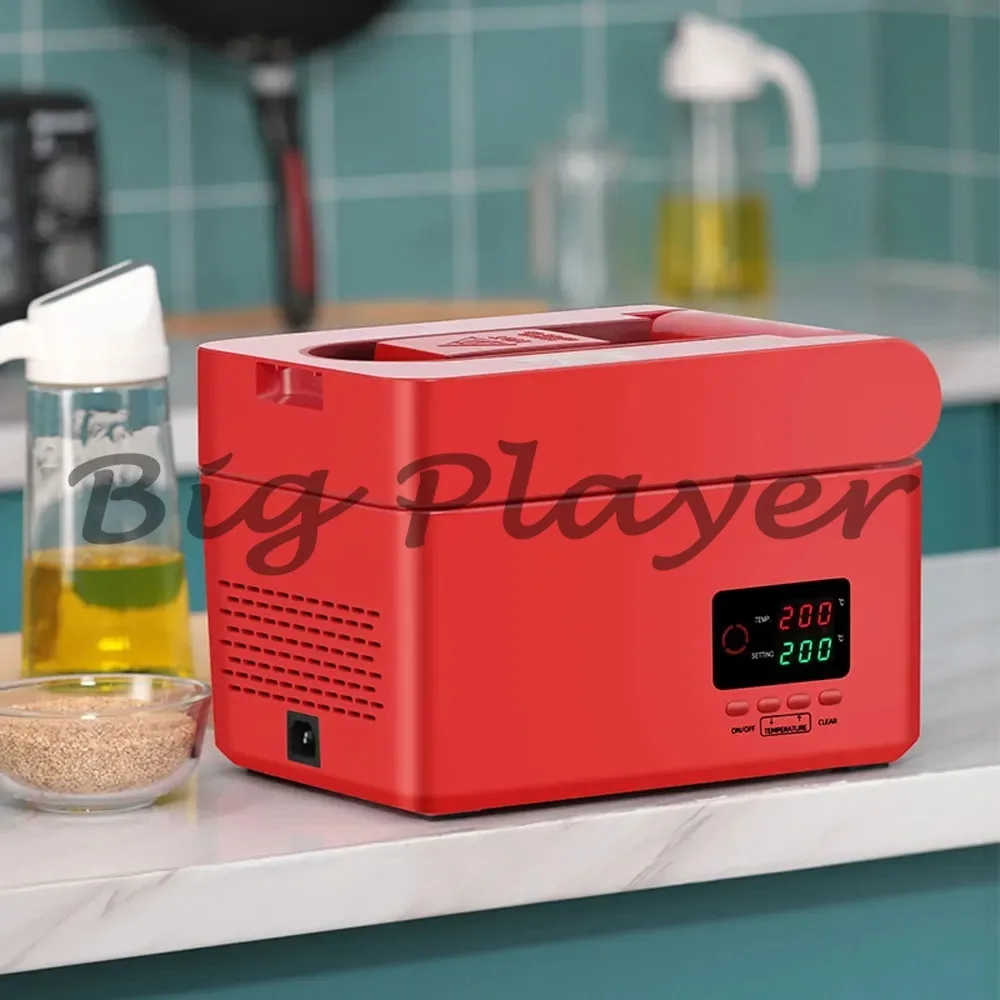 Small Household Oil Press Machine Automatic Intelligent Electric Oil Pressing Machine Hot and Cold aceite
