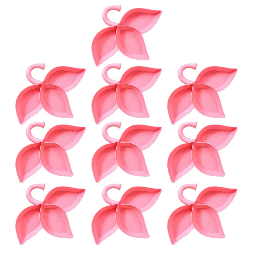 

10Pcs Watercolor Palette Set Multi-Functional Plastic Paint Mixing Tray for Acrylic Oil Gouache Color Display Plate Art Painting