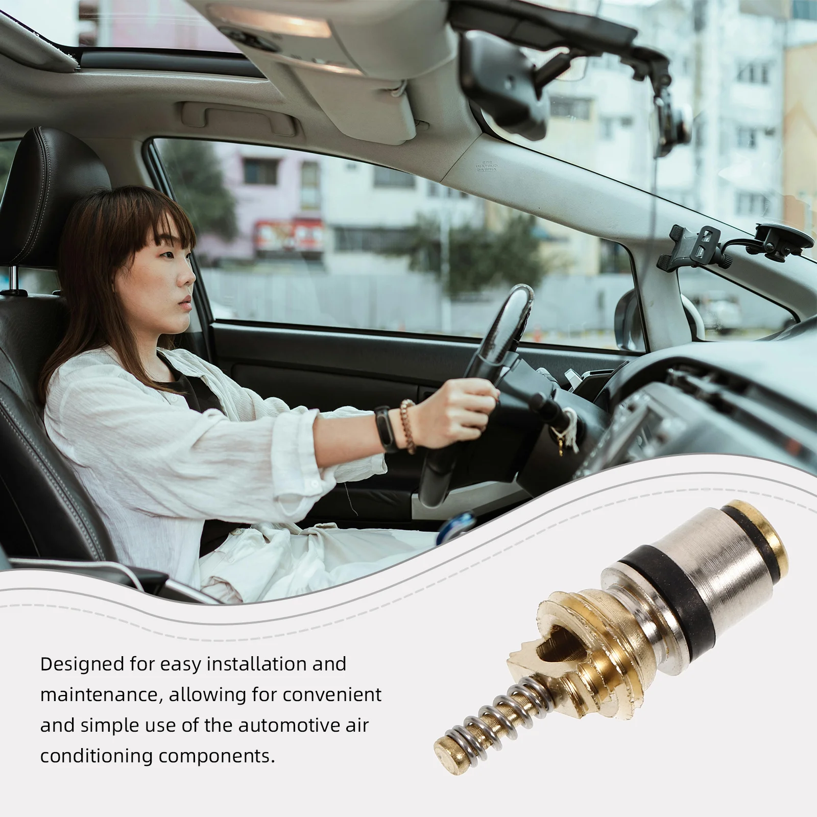 

Car Conditioner Core Replacement Kit For Automotive Ac Systems -3 Compatibility Easy Install Air Conditioning Dispenser Valve Ac