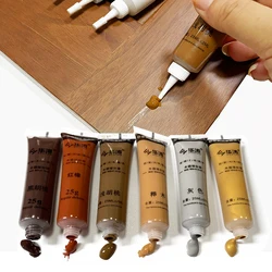 Wood Furniture Repairing Paint Filler 20 Colors DIY Cabinet Floor Wardrobe Scratches Holes Refinishing Past Cream Pen Fast Dry