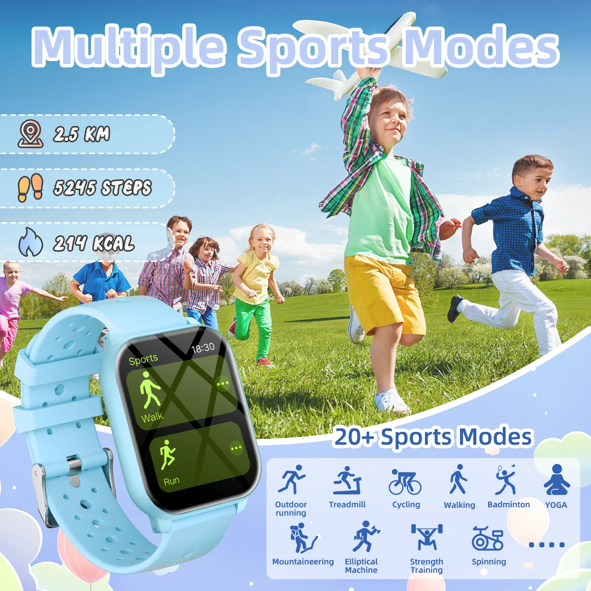 Inteligentny zegarek dla dziec – Smartwatch Watches For 12 Year Old Boy recenzja i cena