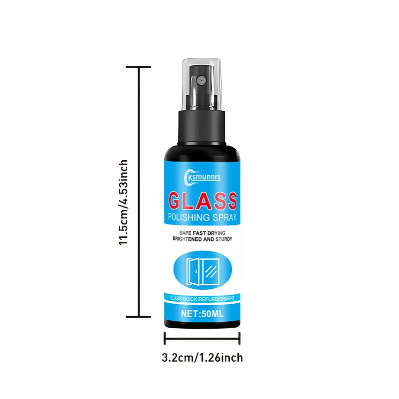 Picture 7: Bathroom Glass Refresh Spray, Hard Water Stain Remover for Shower Doors, Tile Cleaner, Effective Solution for Bathroom and RV, F