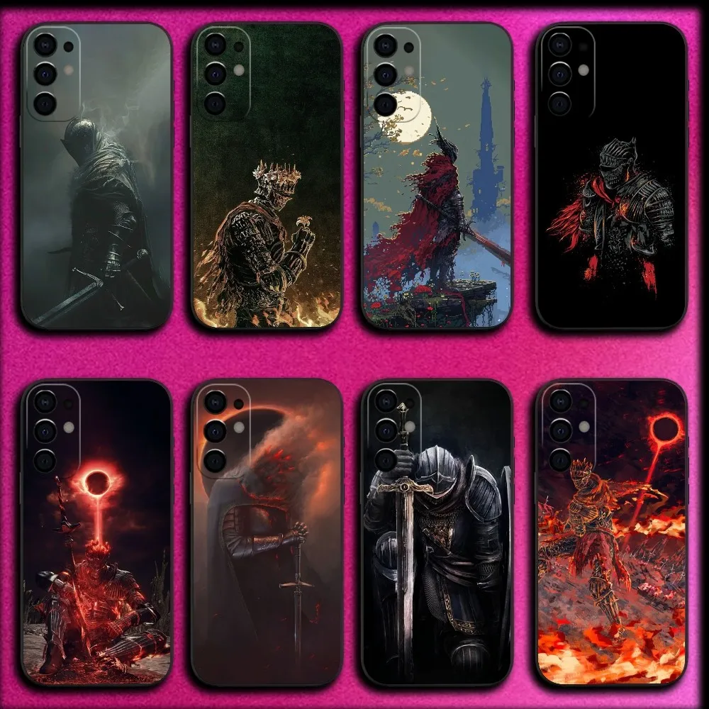 

Game D-DARK S-SOULS Phone Case For Samsung S25,S24,S21,S22,S23,S30,Ultra,S20,Plus,Fe,Lite,Note,10,9,5G Black Cover
