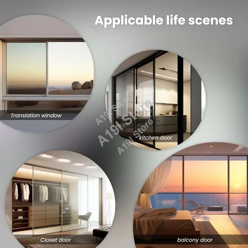 

Умный толкатель для раздвижных окон Tuya Zigbee, автоматический открыватель, доводчик, приложение для солнечной зарядки, дистанционное управление для Alexa Google Home, новинка