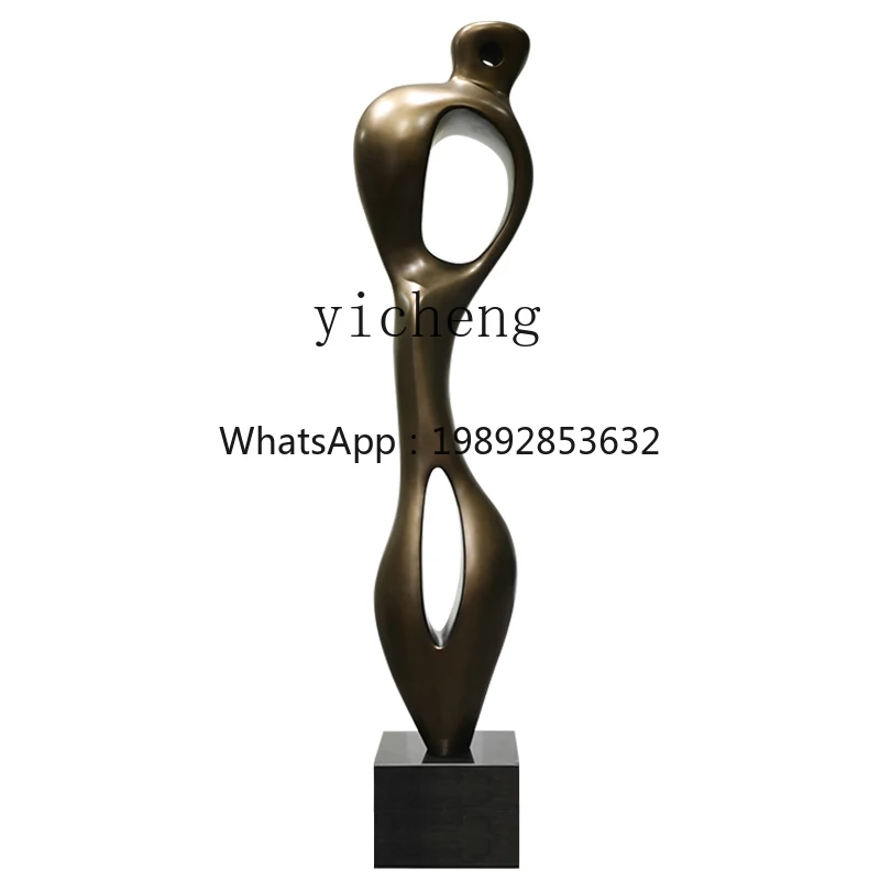 BJ Large Sculpture Ornament Creative Abstract Decoration Large Floor Installation Artwork