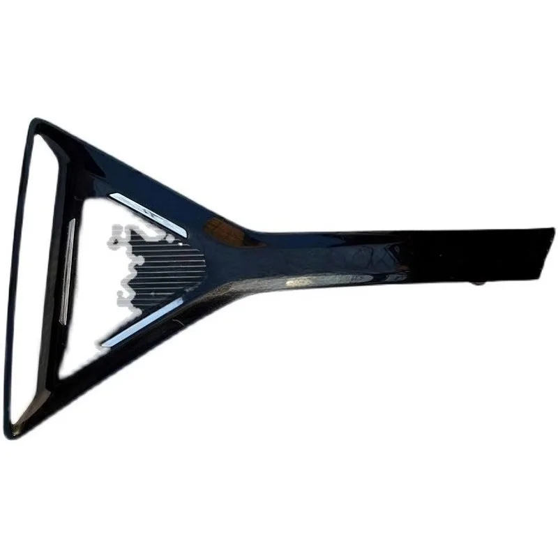 

Front Anti Fogs Lamps Cover Frames Front Bumper Fog Lamp Bracket Decorative Frame Lid Laser Radar Blocking Lids for Xiaopeng P5