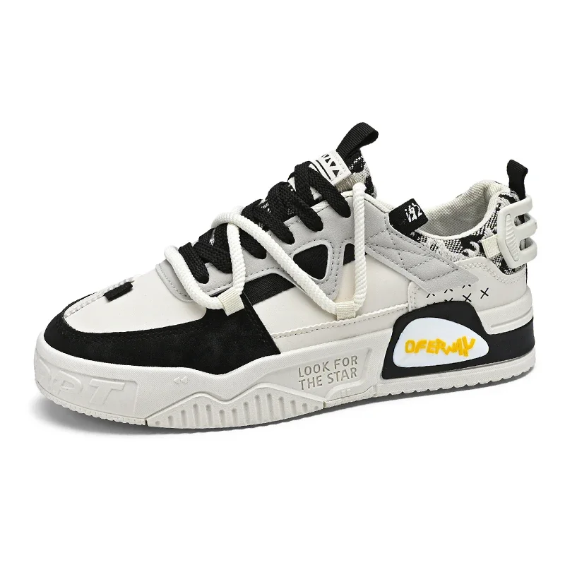 

Men's motorcycle new fashionable casual sports shoes, comfortable and breathable men's shoes