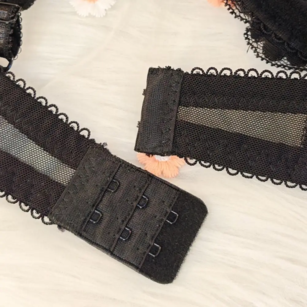 Floral Lace Underwear Set Women’s Black Floral Lace Bra Set Breathable Push-up Padded Bralette Sexy Bow Panties Underwear