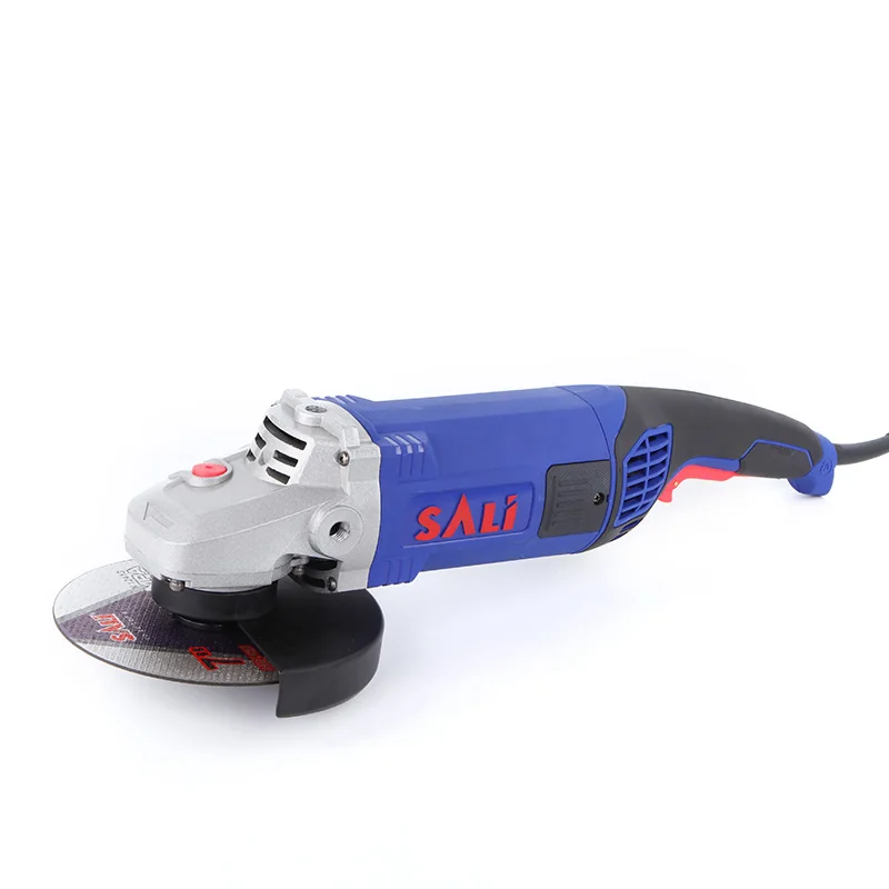 Портативная угловая шлифовальная машина SALI 2650 Вт, 180 мм, 7 дюймов, электрическая проводная угловая шлифовальная машина OEM