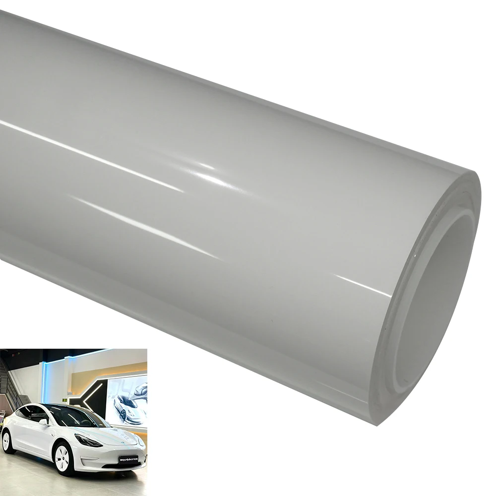 

Wrapmaster Scratch Resistant 15m Car Protective Film TPU PPF Crystal White Car Vinyl Wrapping