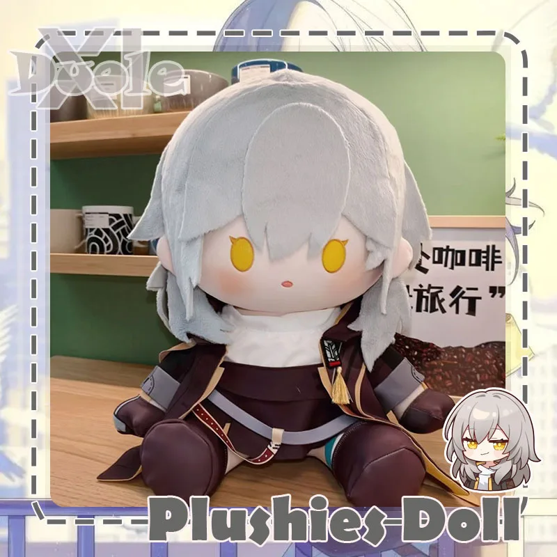 

40cm Game Honkai Star Rail Stelle Plush Doll Plushie Dress Up Stuffed Sitting Cotton Toy Posture Figure Collectible Pillow Gifts