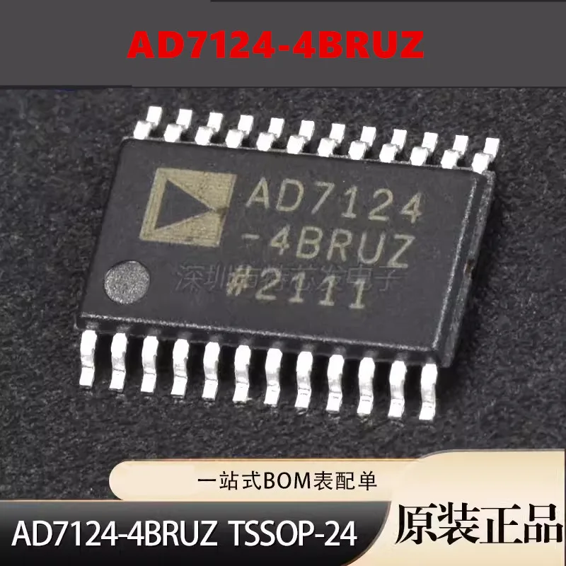 AD7124-4BRUZ analog-to-digital conversion chip TSSOP-24 package