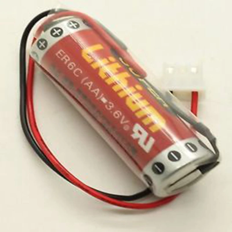 1pce ER6C AA 3.6V F2-40BL PLC ملحقات البطارية المخصصة