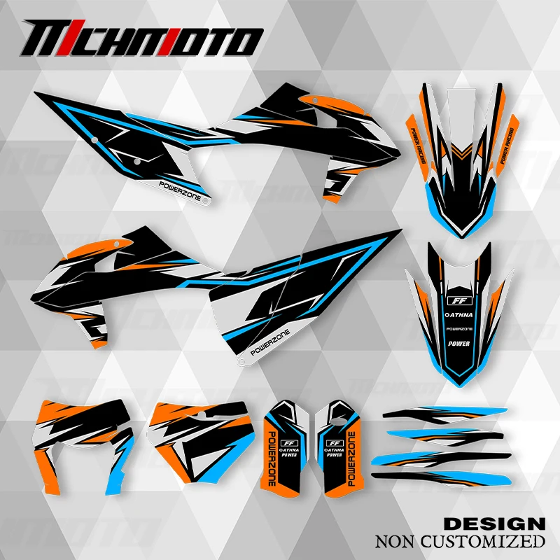 

MCHMFG новый стиль графические наклейки наборы наклеек для KTM SXF 2019 2020 2021 2022 EXC 2020 2021 2022 2023
