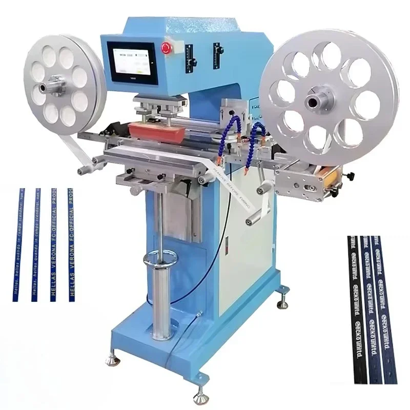 Printing machine servo motor non-woven ribbon transfer printing machine PLC control system for label production